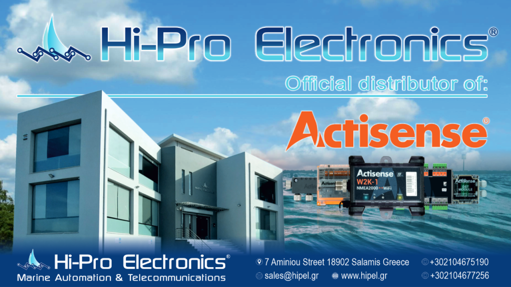 Hi Pro Electronics official Actisense distributor Greece