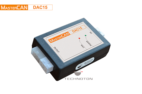 MASTERCAN DAC J1939 IO MODULE TECHNOTON