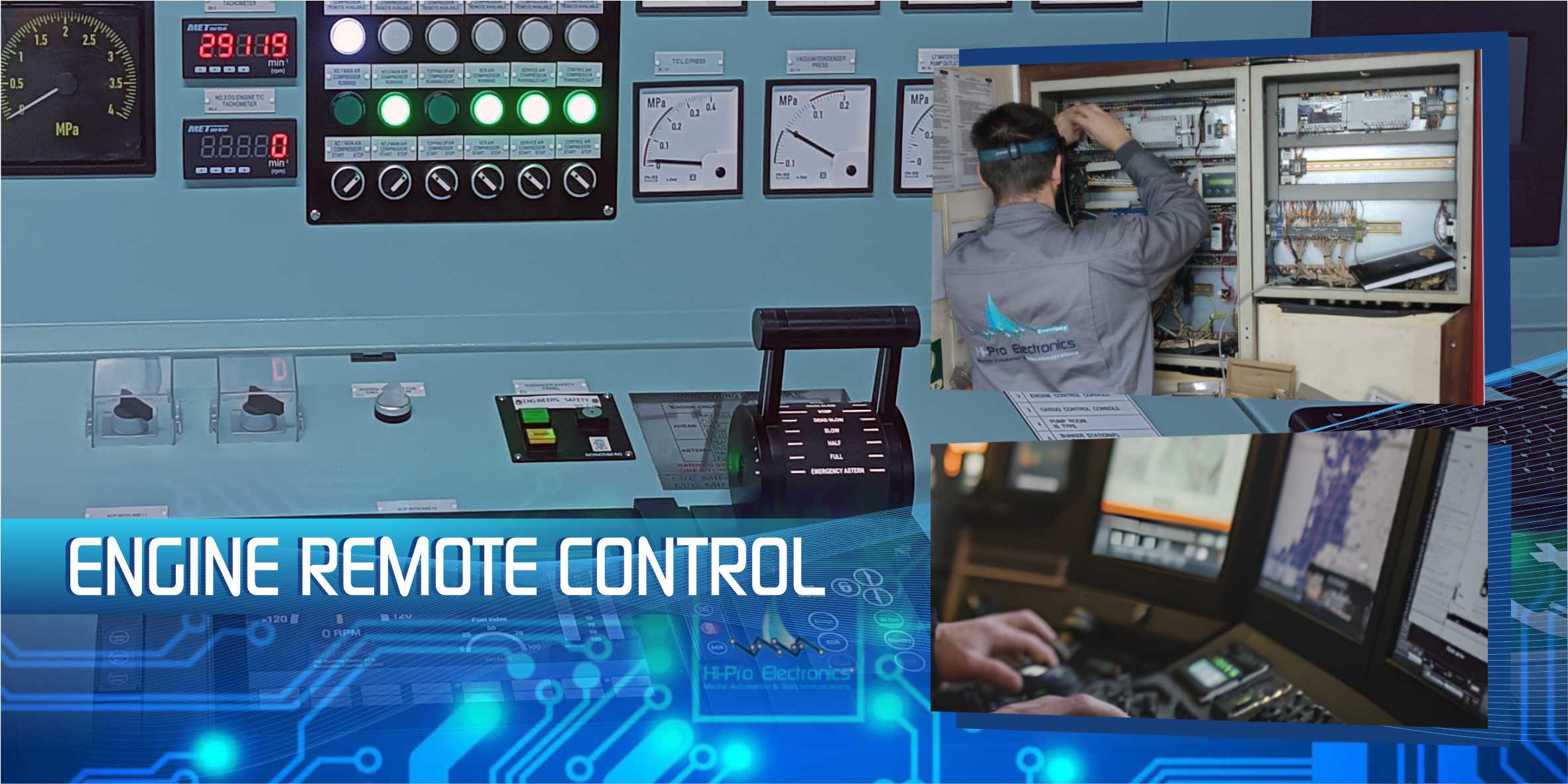 ENGINE REMOTE CONTROL solutions
