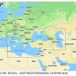 C-MAP REVEAL East Mediterranean