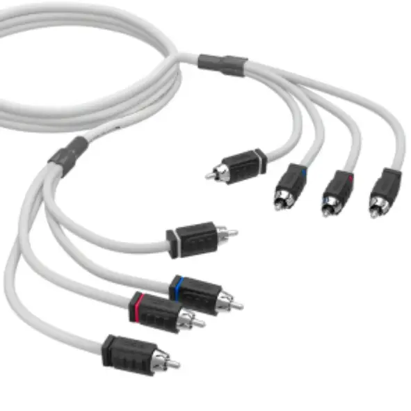 DS18 HYDRO MOFCR 4-Channel RCA Cable